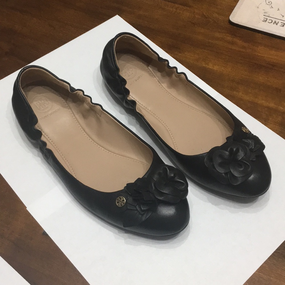Black Tory Burch Flat